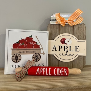 NEW Fall Collection! Mini Rolling Pin - Apple Cider