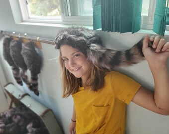 Coon Skin Hat - Etsy