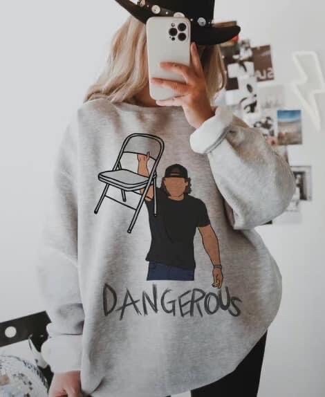 Morgan Wallen Dangerous Crewneck Sweatshirt Etsy Ireland