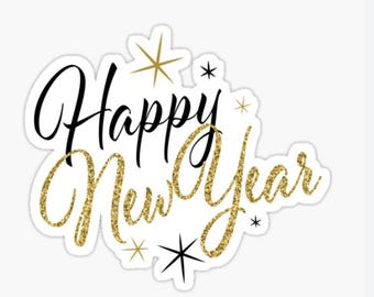 New Year Stickers