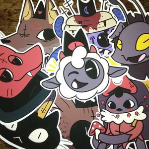Cult of The Lamb Stickers