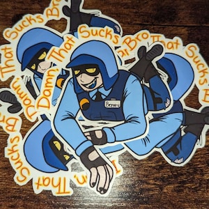 Damn Benrey Sticker