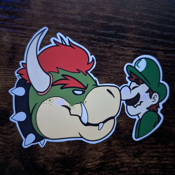Bowser X Luigi Etsy