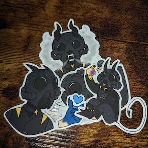 Ghost Ghoul Stickers