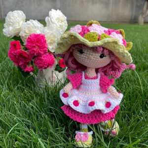 Amigurumi doll, Crochet doll, Amigurumi doll For Sale, Princess Doll For Sale, Stuffed Doll, Crochet Princess Doll,