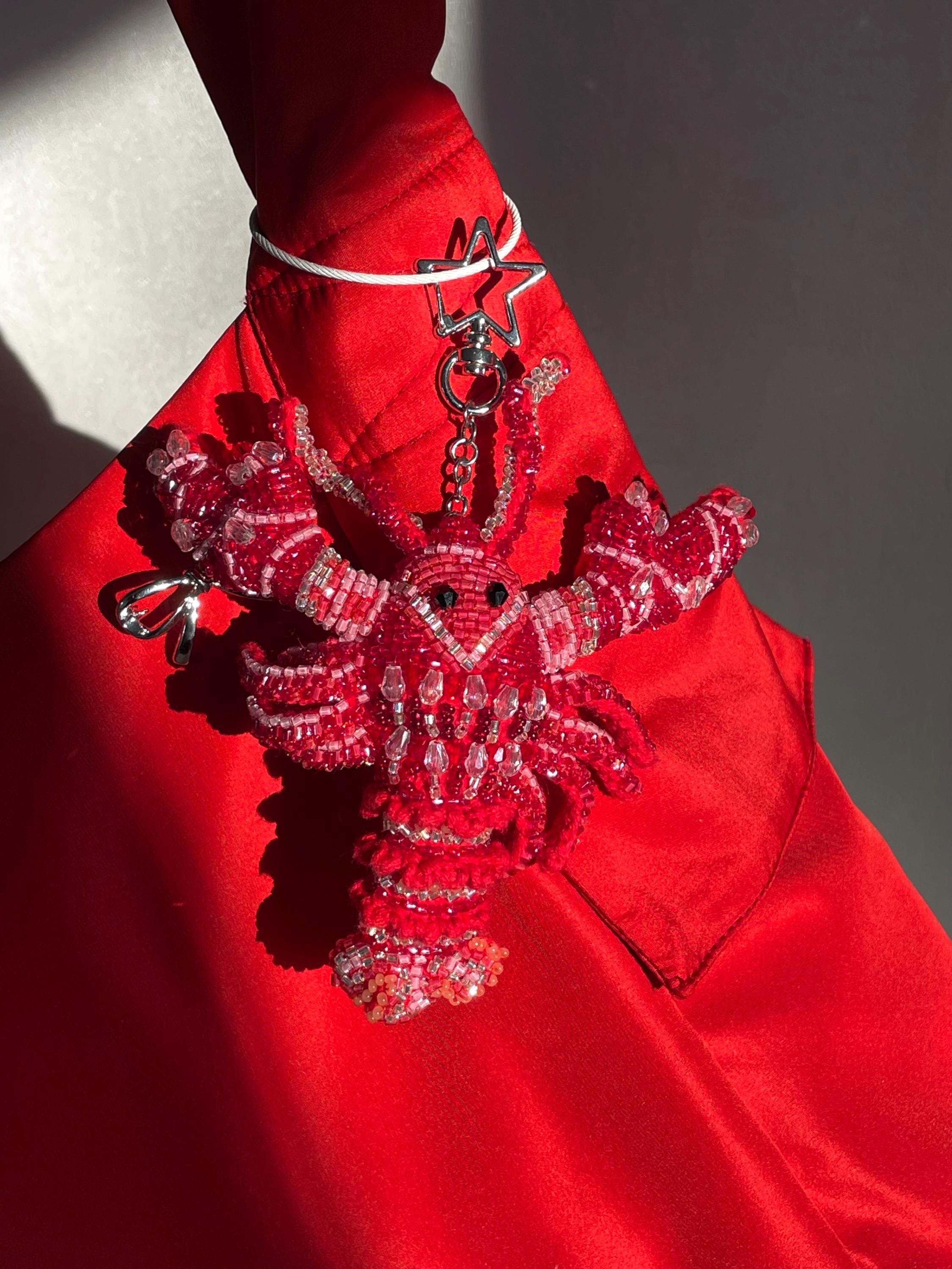 PH PandaHall 15pz Portachiavi con Pietre Preziose, Portachiavi con Ciondolo A Forma di Animale Marino, con Ciondoli A Forma di Sirena e Conchiglia, Portachiavi con Portachiavi Diviso per Borsetta
