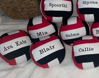 Volleyball Pillows, Volleyball Gifts, Personalized Pillows