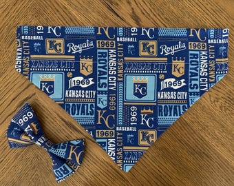 Royals Pet Bandana or Bow Tie: Kansas City Team Apparel