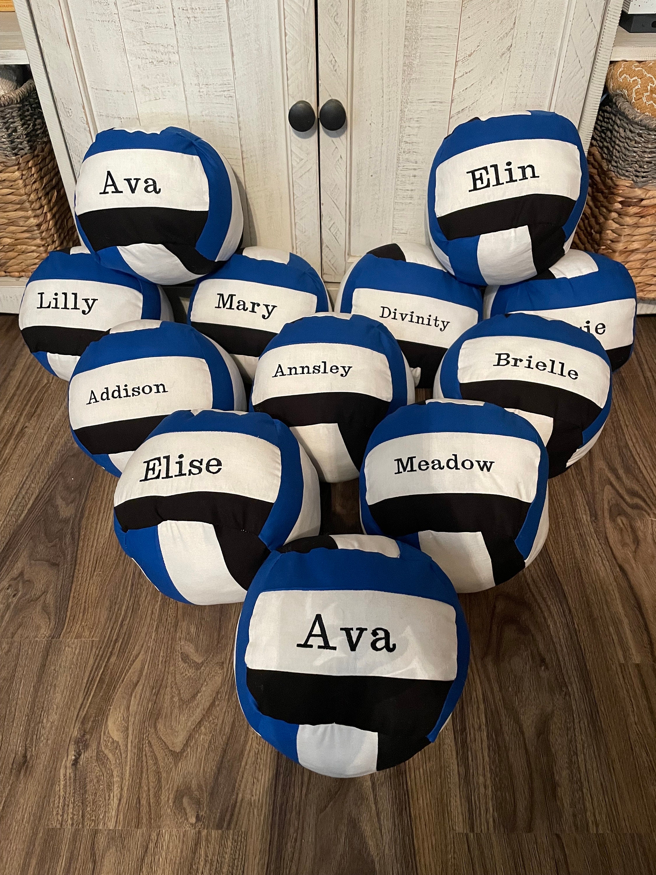 Volleyball Pillows Volleyball Gifts Personalized Pillows Etsy