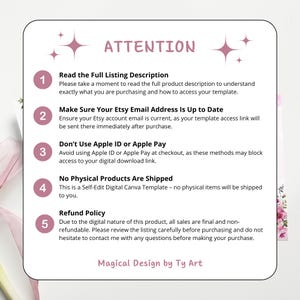 Funeral Program Template Pink Roses Floral Design Memorial Service Celebration Life Tribute Digital Download Editable Obituary Canva Elegant image 9