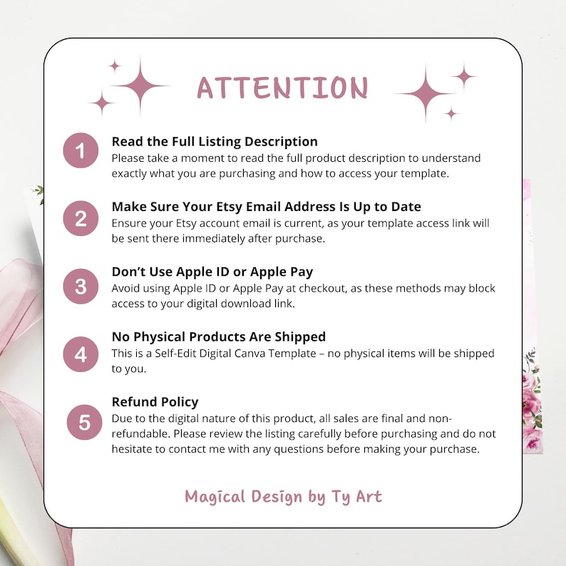 Funeral Program Template Pink Roses Floral Design Memorial Service Celebration Life Tribute Digital Download Editable Obituary Canva Elegant image 9
