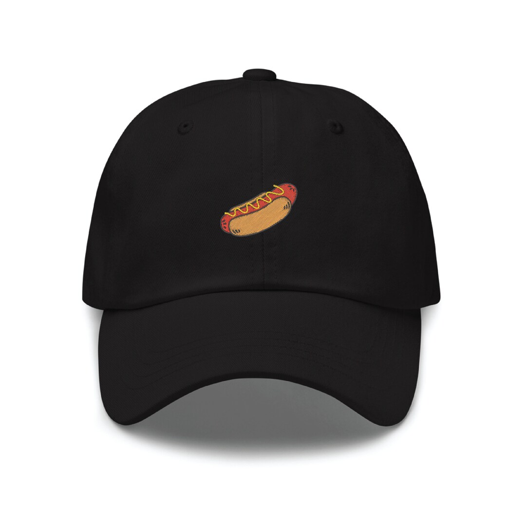 Hot Dog Hat Hot Dog Dad Hat Foodie Hat - Etsy