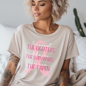 Breast Cancer Shirt, Breast Cancer Awareness Shirt, October Breast Cancer Shirt, We Wear Pink, Breast Cancer Support, Pink Out Cancer