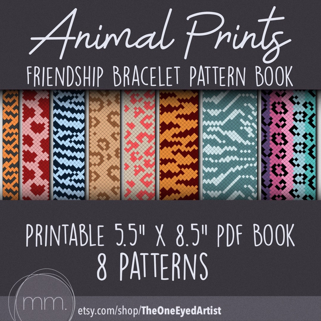 Friendship bracelet pattern book deals