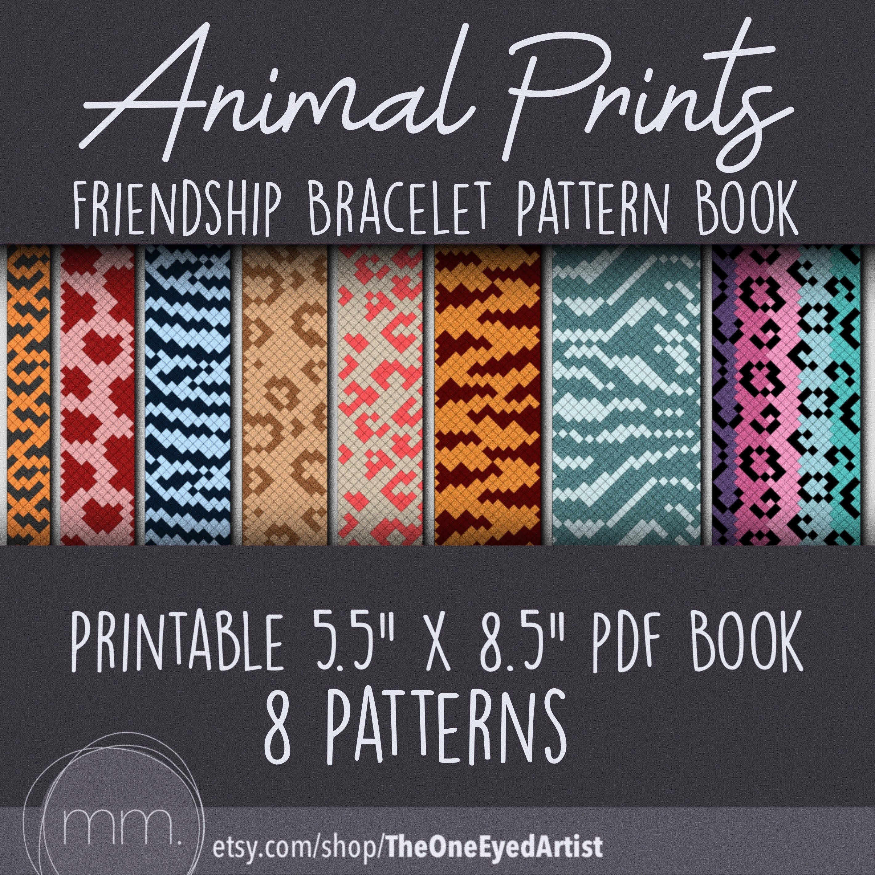 Friendship bracelet pattern book discount