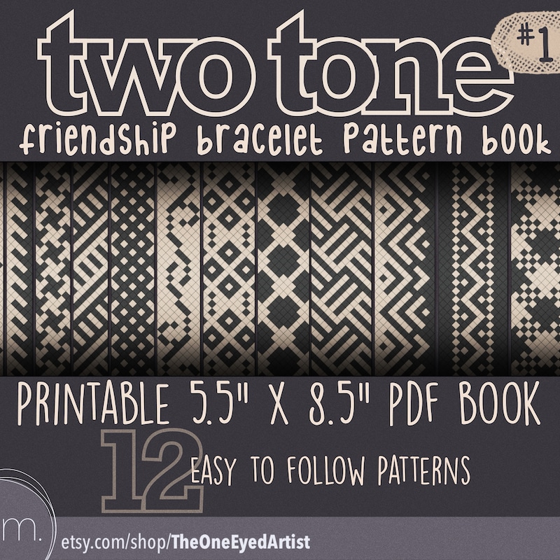 String Bracelet Pattern Book Bracelet Book Patterns - Etsy