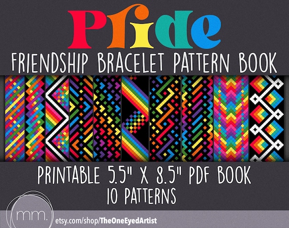 5 Friendship Bracelet Pattern,macrame Bracelet Tutorial Bundle,adjustable  Handmade Braided Bracelet, Holiday Jewelry Pattern,spring Armband - Etsy