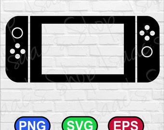 Nintendo Switch Svg Etsy