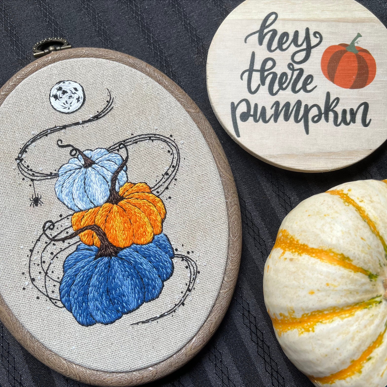 PDF Pattern and Stitch Guide - Stacked Pumpkin Trio Beginner Hand ...