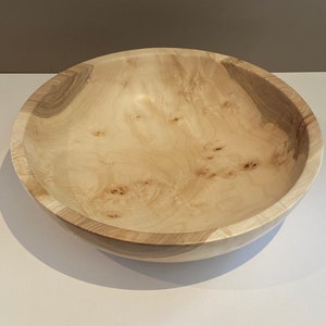 Large Figured Maple bowl