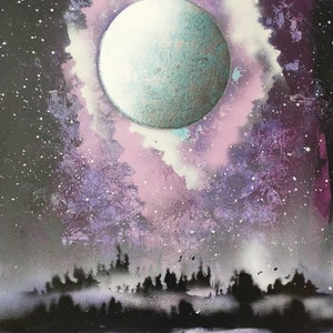 Custom spray paint art image 1