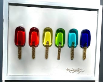 POPsicle Art: Rainbow of Popsicles