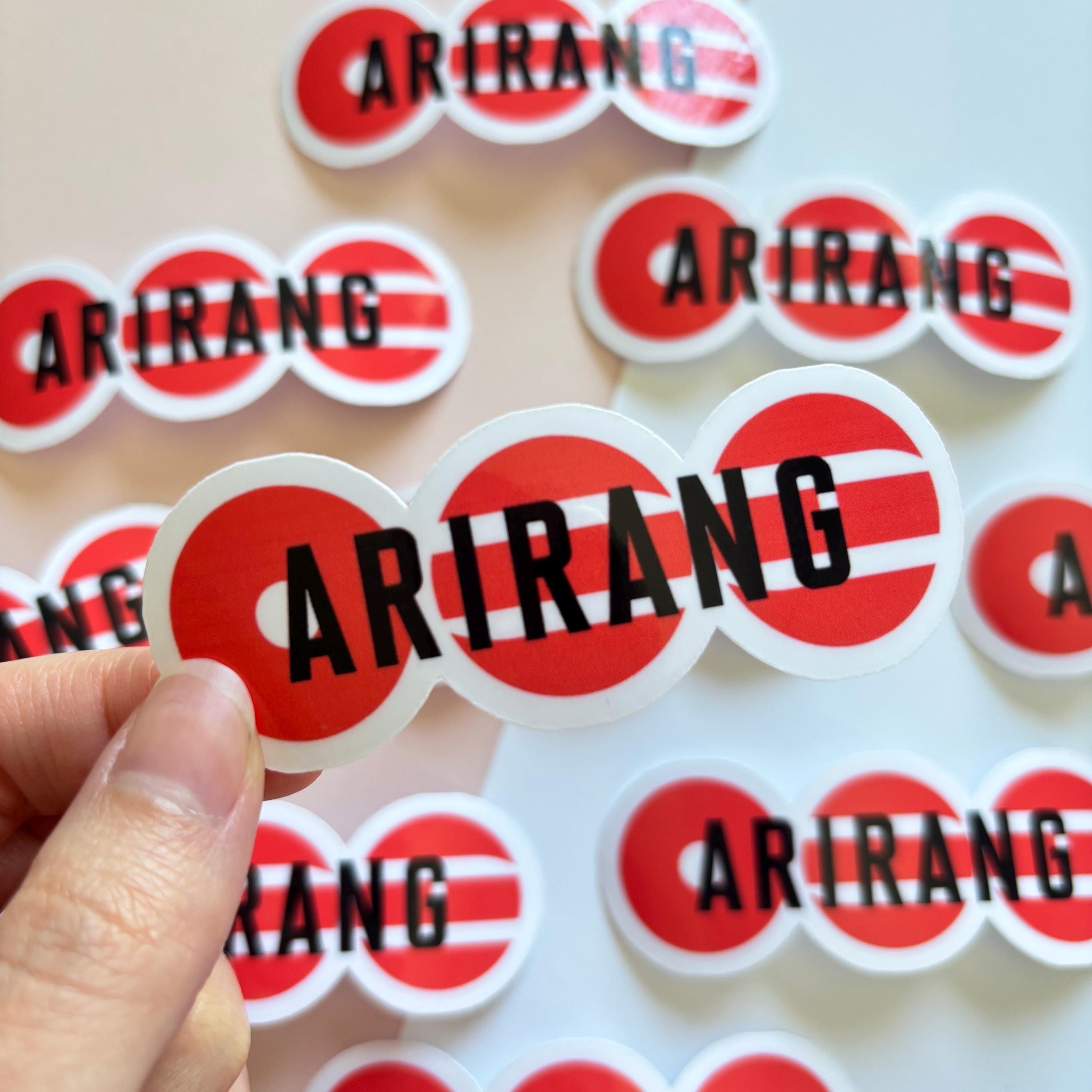 Ariyan Sticker Arirang Waterproof Laminated Vinyl Die Cut Sticker, Laptop Sticker - Etsy