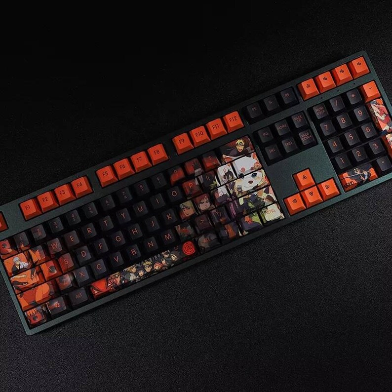 Anime Keycap V2 PBT Sublimation Mechanical Keyboard Keycaps 108 Key OEM