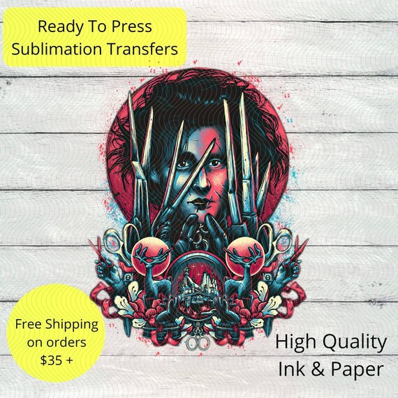 Edward Scissorhands Sublimation 