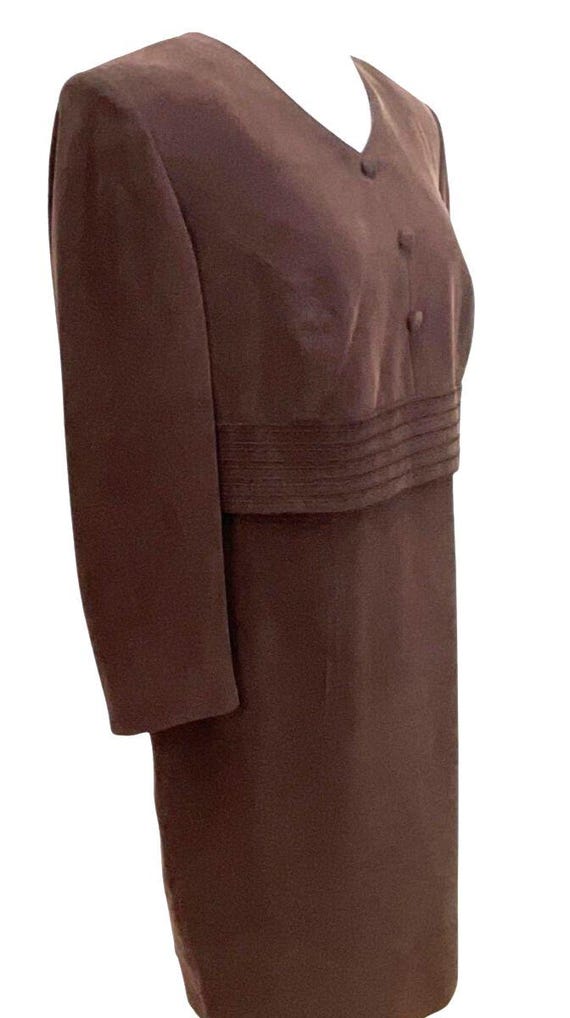 patrick collection silk dress Patrick Collection Silk Dress Size 16 100% Silk Completely Lined Vintage Y2K