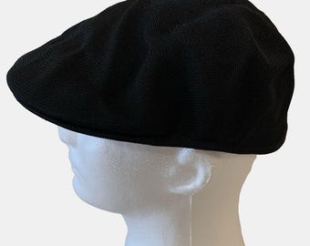 Czapka Kangol Hat Cap Fitted Mens Large Black Tropic 504 Ventair Lightweight Mesh Style