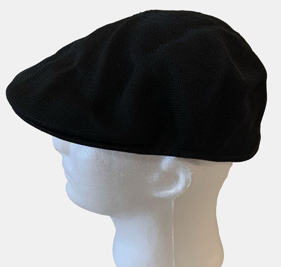 Kangol Hat Cap Fitted Mens Large Black Tropic 504 Ventair  display picture 3