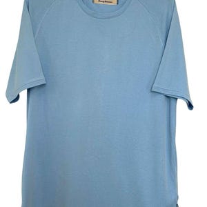 Camisa Tommy Bahama para hombre, talla XL, mezcla de modal y poliéster, color azul, Dadcore Resort, VTG imagen 2