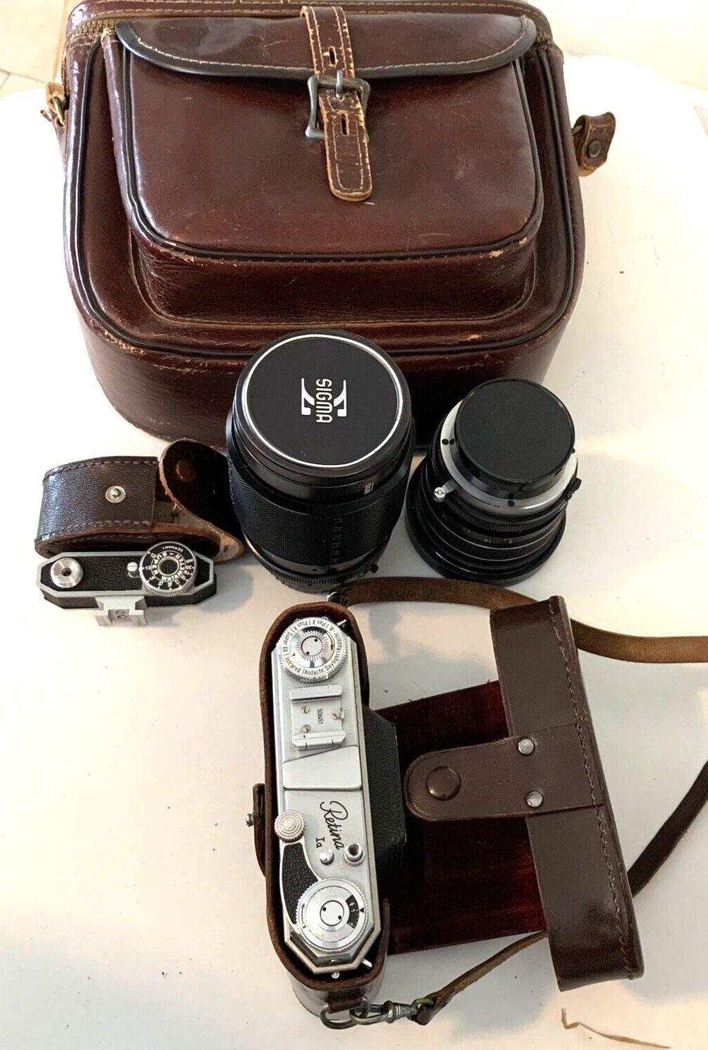 Kodak Retina 　カメラ 本体 ケース付き　アンティーク　ジャンク Kodak Retina Case - Etsy