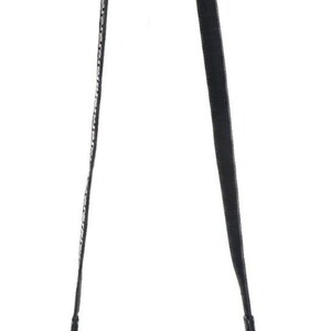Versace Parfums Black Matte & Gold Greek Key Strap Crossbody Flap Bag Club Night image 5