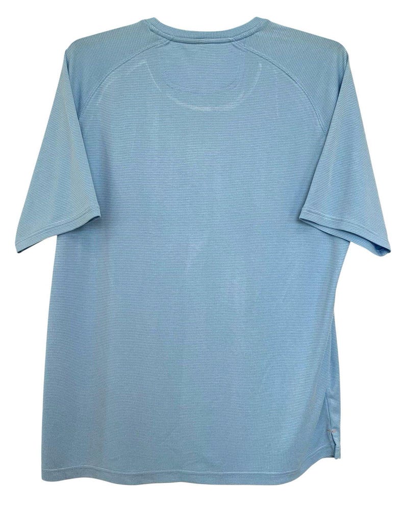 Camisa Tommy Bahama para hombre, talla XL, mezcla de modal y poliéster, color azul, Dadcore Resort, VTG imagen 3