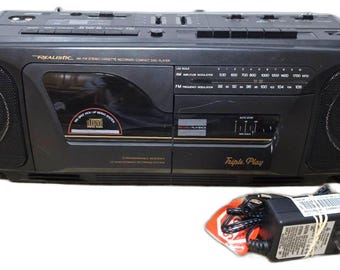 Vintage Boombox Panasonic RX-D19, CD Radio Cassette Stereo