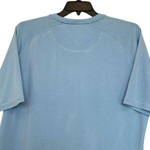 Camisa Tommy Bahama para hombre, talla XL, mezcla de modal y poliéster, color azul, Dadcore Resort, VTG imagen 9