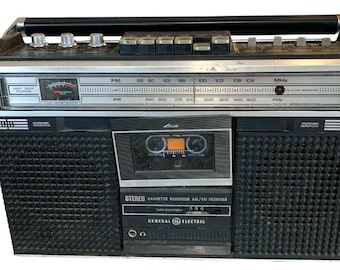 Panasonic RQ-44A Rq44a Red Portable Cassette Player Tape Recorder