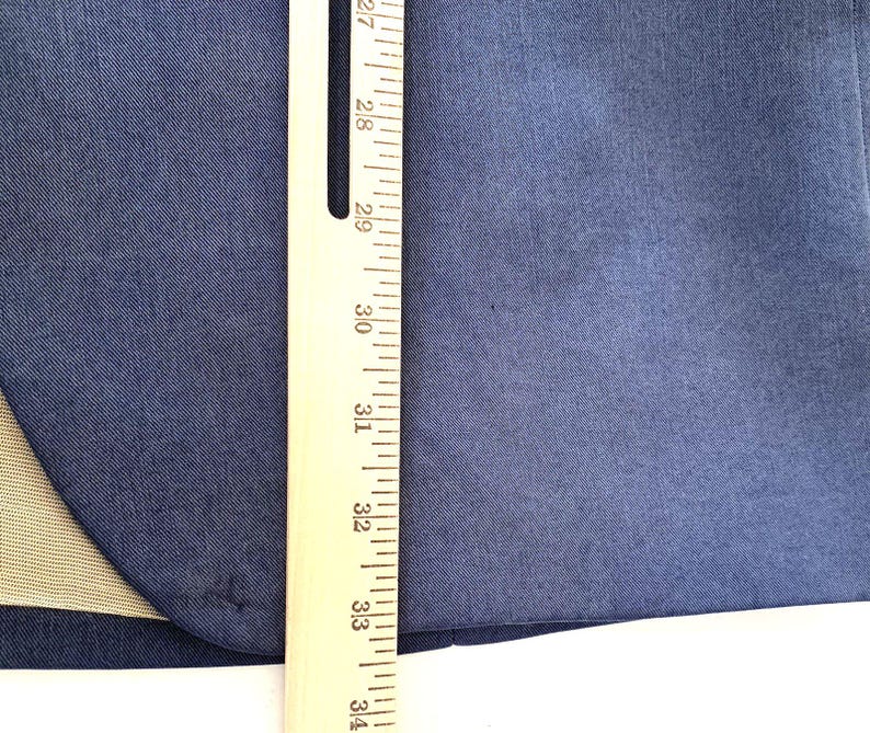 Ralph Lauren Blazer Herren 42L Pulverblau 100% Tencel Jacke Sport Mantel Bild 9