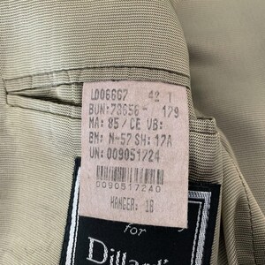 Ralph Lauren Blazer Herren 42L Pulverblau 100% Tencel Jacke Sport Mantel Bild 12