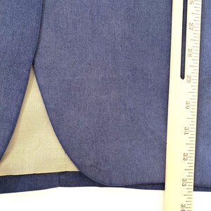 Ralph Lauren Blazer Herren 42L Pulverblau 100% Tencel Jacke Sport Mantel Bild 7
