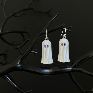 Ghost Halloween Earrings