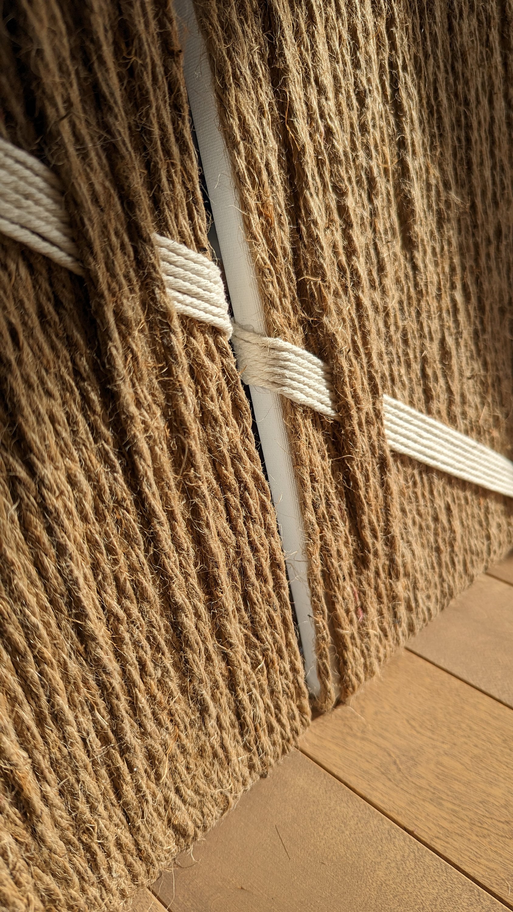 Jute Wall Decor Set of 2, Ecofriendly Handmade ,thread Wall Decor