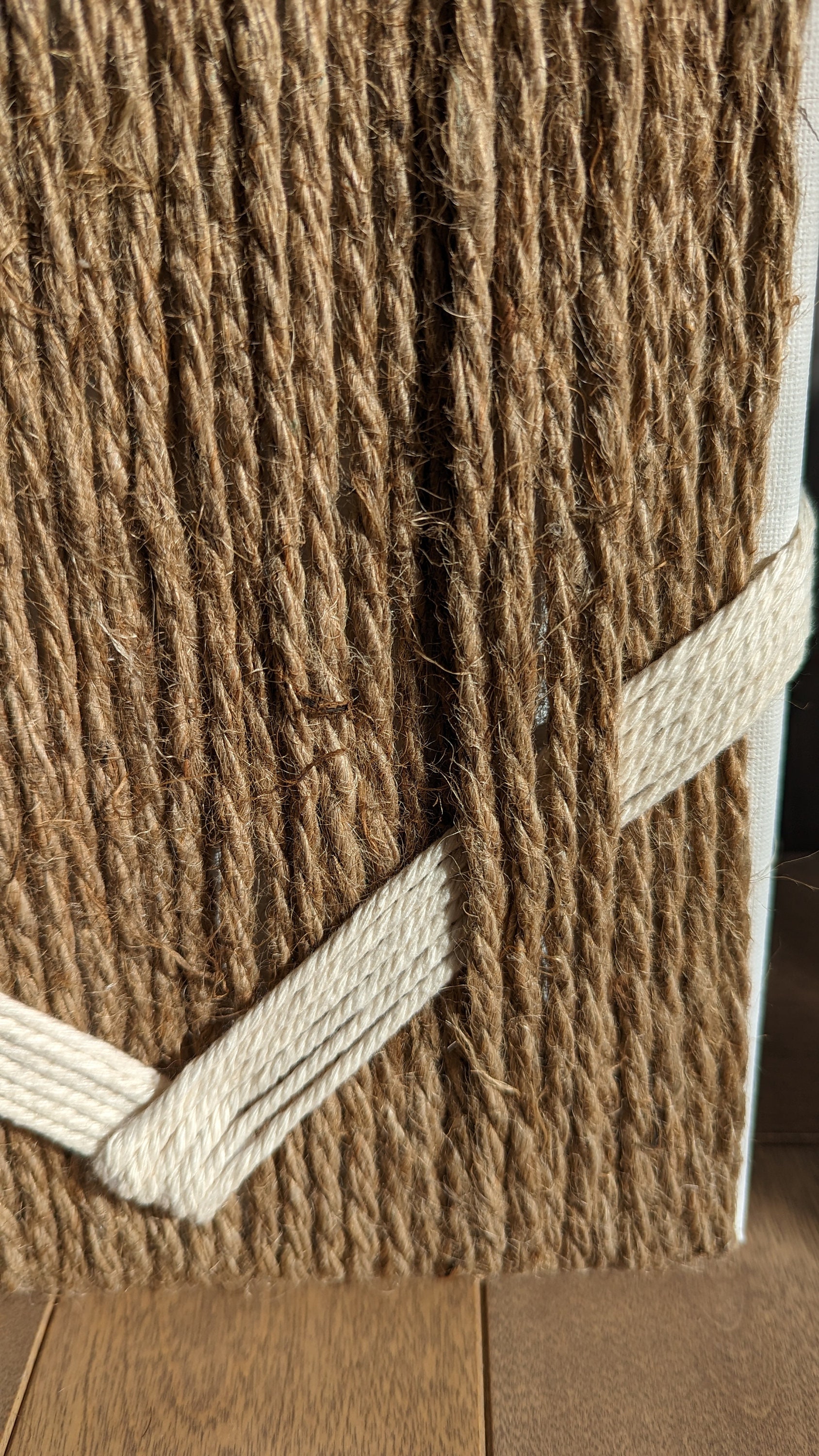 Jute Wall Decor Set of 2, Ecofriendly Handmade ,thread Wall Decor