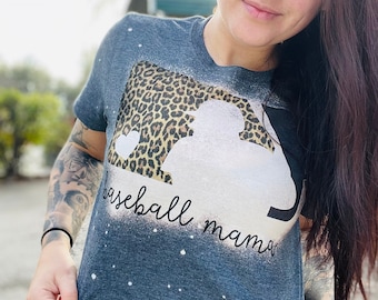 Baseball mama t shirt