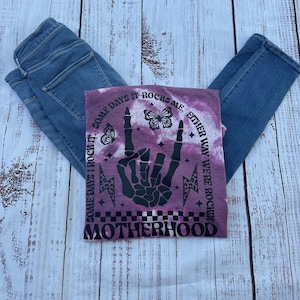 Rocking motherhood t shirt