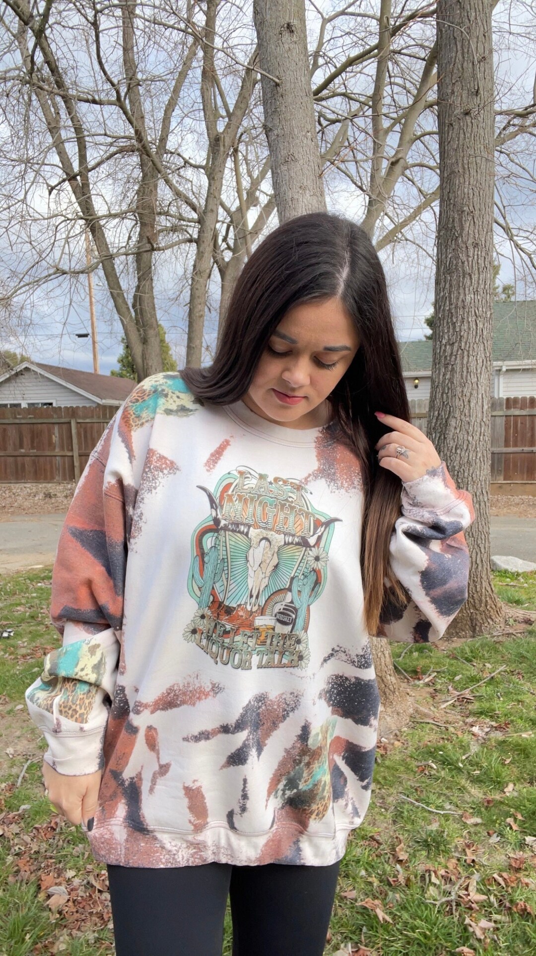 Free people go on get floral sweatshirt cheap