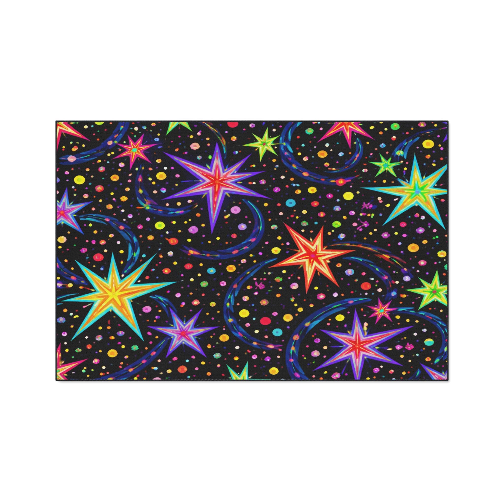 90s Arcade Rug, Game Room, Nostalgia, Wacky Pomo, Cinema Room Neon Star ...