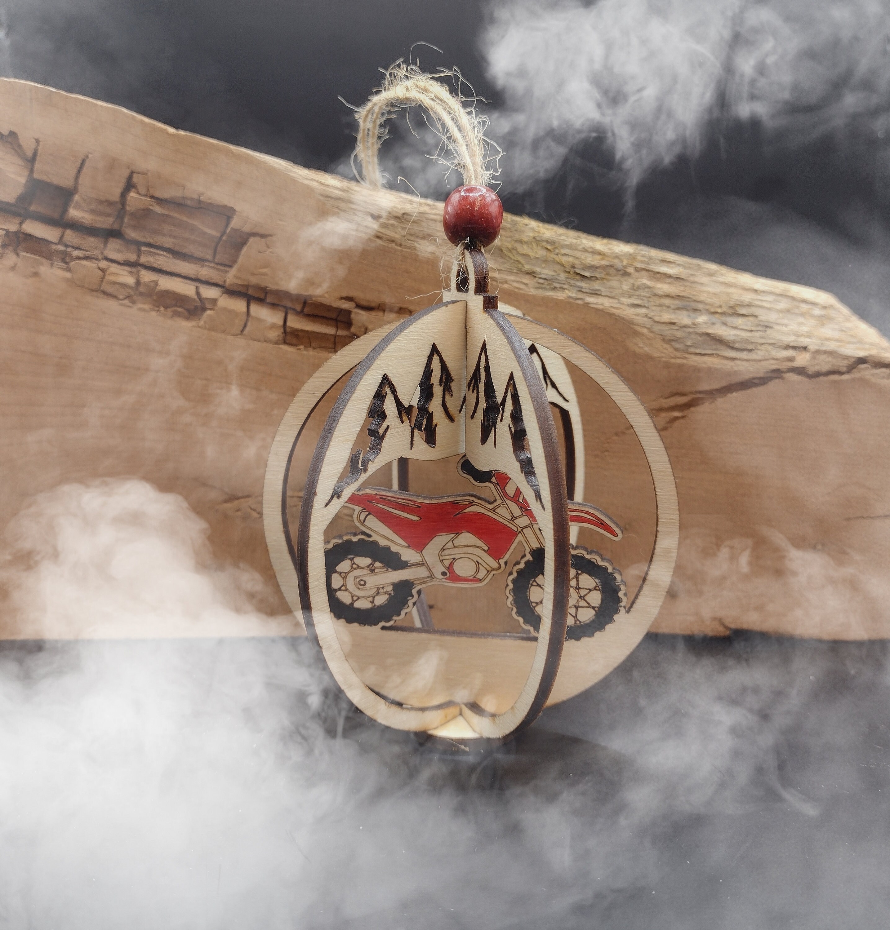 Motor cross ornament - Christmas - Digital file, svg, Glowforge